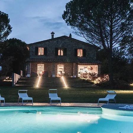 Villa Todi - Di Lusso Con Piscina A Sfioro E Vista A 360° *