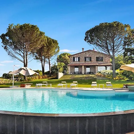 Villa Todi - Di Lusso Con Piscina A Sfioro E Vista A 360°
